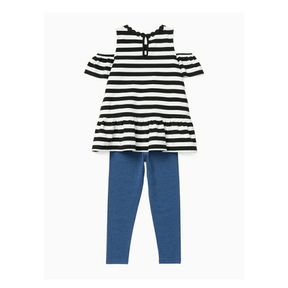 ♠️Kate Spade♠️Toddlers' Cold Shoulder Legging Set - Picture 2 of 4